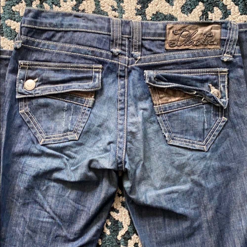 Plastic by Gly bootcut jeans size 29